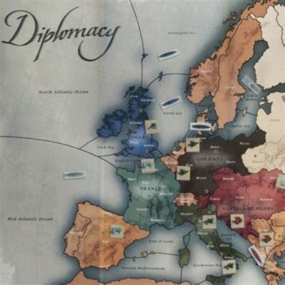 Diplomacy: Le jeu de société où les alliances sont aussi éphémères que les larmes d'un clown triste !