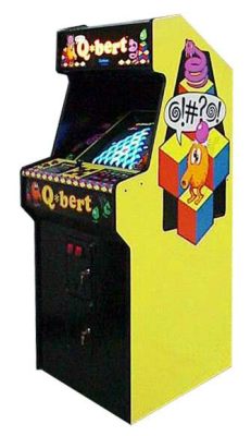  Qbert : Un classique des jeux de plateforme avec un petit cube bleu malicieux !